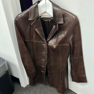 Brown Leather Jacket